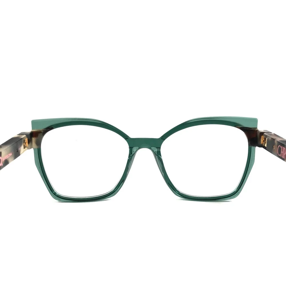 Etnia Barcelona Eyeglasses Frames CHROMA N39 GRHV Green Havana 52-13-140